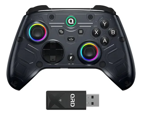 Control Inalámbrico QRDGAME Ferrox M5 con Efecto Hall para Xbox Series X/S, Xbox One, PC y Switch