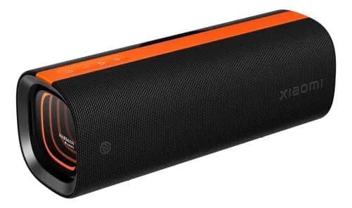 Altavoz Bluetooth recargable portátil Xiaomi Sound con micrófono integrado color negro