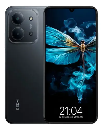 Xiaomi Redmi 15c 4G Br 4+4gb RamTeléfono inteligente virtual + 256gb negro