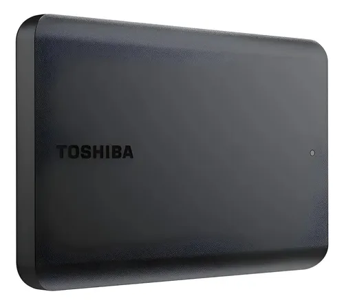 Disco Duro Externo Toshiba Canvio Basics 1tb Hdtb510xk3aa Color Negro