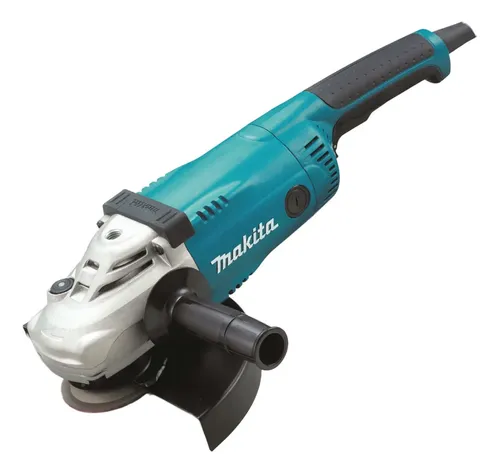 Esmeriladora angular Makita GA9020 color turquesa 1650 W accesorio