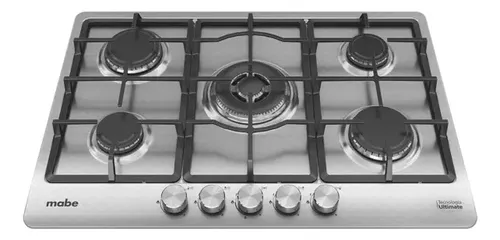 Parrilla De Empotre Mabe 76 Cm Acero Inoxidable A Gas 5 Que Acero Inoxidable