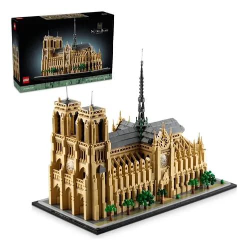 LEGO® Architecture Notre Dame de París modelo arquitectónico coleccionable para adultos 21061