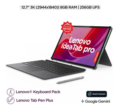 Tablet Lenovo Idea Tab Pro 8GB + 256GB Teclado y pluma Verde