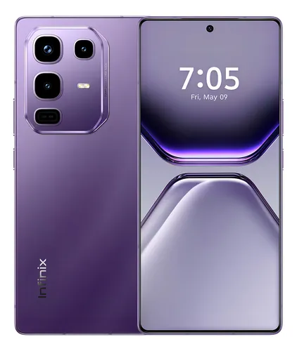 Celular Infinix Note 50 Pro Ai Phone Morado Encantado Bio-active Halo Ai 90w Carga Superrápida Amoled 144hz 30w Inalámbrica 6.78'' 256gb Rom 8+8gb Ram