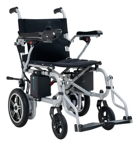 Gambimedic Silla De Ruedas Electrica Acero 32kg Mod. Gm6013a Soporta 100kg Todoterreno Permitida En Aviones Portatil Para Viaje Plegable 2 Motores 250w Bateria Acido Plomo Sellada 24v12ah De 288kw