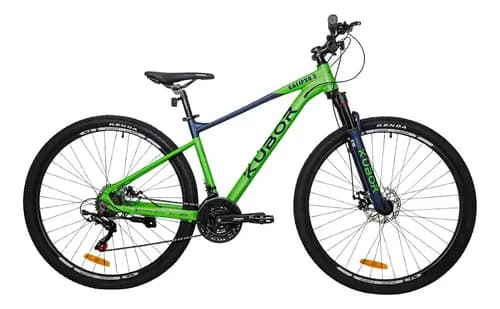 Bicicleta de Montaña Kubor Calipso 3 R29 | 21 Velocidades | Frenos de Disco Mecánico y Shifters Shimano | Cambios Tourney TZ | Diseño Deportivo | Máximo Rendimiento en Terrenos ExtreMOS