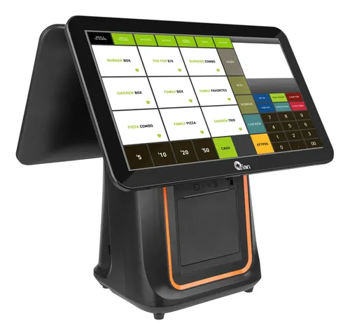 Terminal Pos All-in-one Qian Duopoint15 Doble Pantalla 15.6