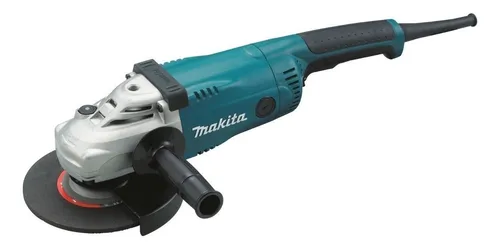 Esmeriladora angular Makita GA7020 color turquesa 2.2 kW + accesorio