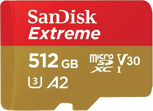 Tarjeta De Memoria Sandisk Extreme Microsdxc Uhs-i 512gb