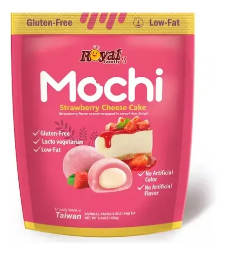 Mochi Pay De Queso Con Fresa, Royal Family 180g