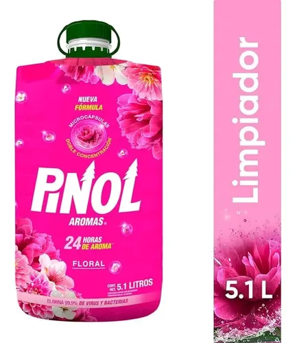 Limpiador Multiusos Pinol Aroma Floral 5.1 Litros