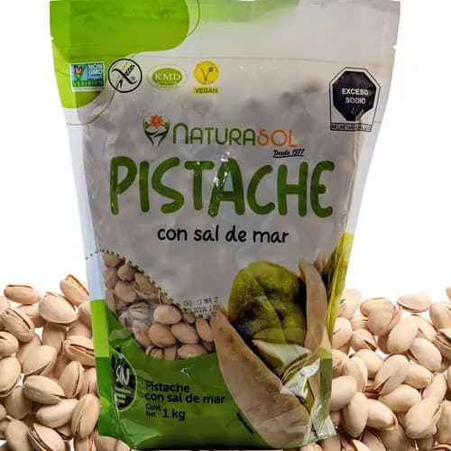 Pistache Naturasol - Con Sal De Mar - Kosher