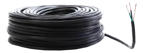 Cable Electrico Uso Rudo 3x14 Con 100 Metros