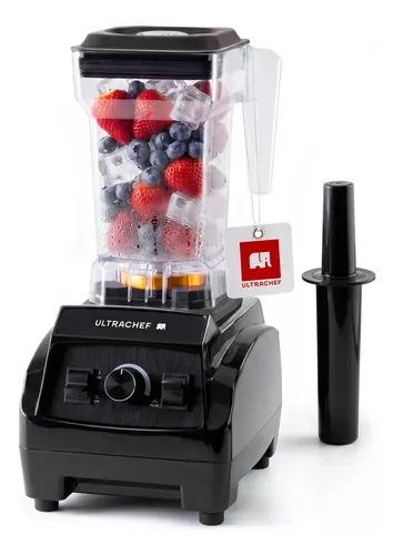 Licuadora Profesional Ultrachef Potencia 2000 W Vaso Tritán Negro