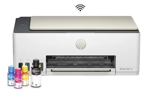 Impresora Multifuncional HP Smart Tank 583 Color Wifi Smart App AirPrint