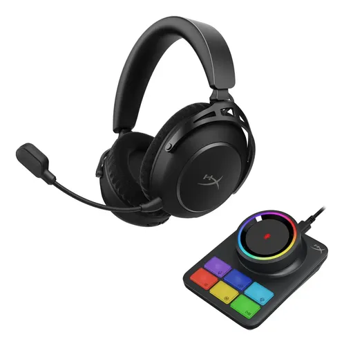 Auriculares Gamer HyperX Cloud Alpha 2 Over-Ear con Micrófono y Luz LED