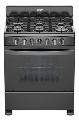 Estufa Al Piso A Gas Acros 30 Negro