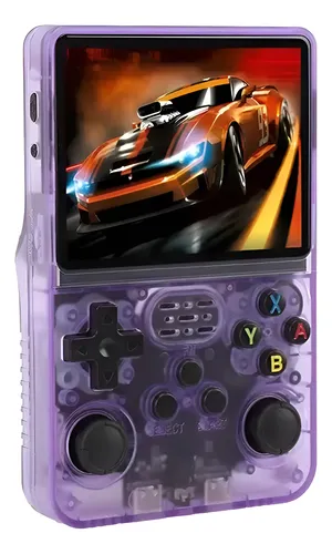 Consola Portátil R36-s 64gb Edición 2025 Cargador Color Neg Color Violeta