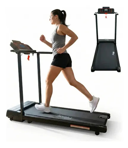 Caminadora Eléctrica 1.5hp Pantalla Led Plegable 10 Km 100kg Ejercicio