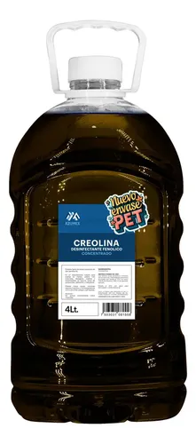 4 Litros Creolina Pura De Primera Sellado Garantizado