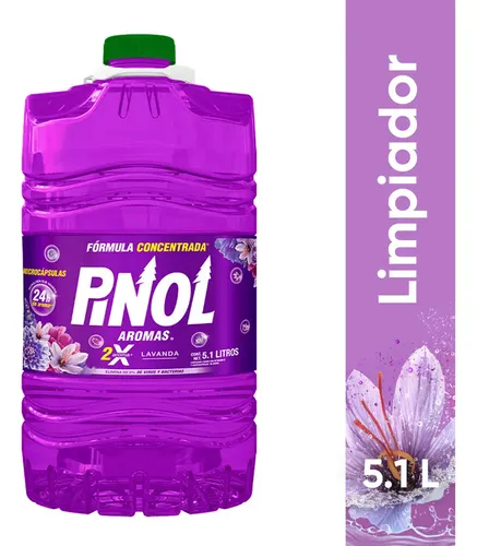 Limpiador multiusos Pinol aromas lavanda 5.1L