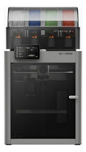 Impresora 3d Bambu Lab P2s Combo Gris Oscuro