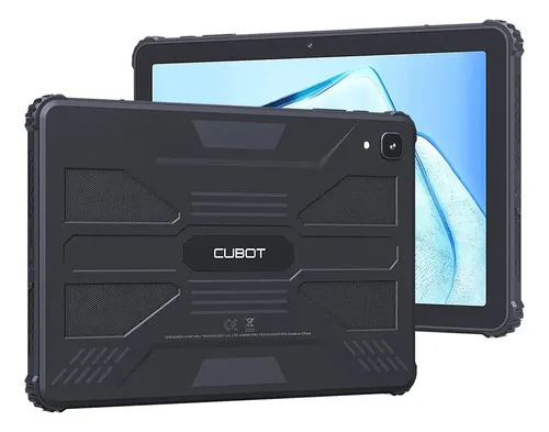 Tablet Cubot Tab Kingkong 10.1 Red Móvil ROM 256GB RAM 16GB Dual SIM Certificación Militar Negro