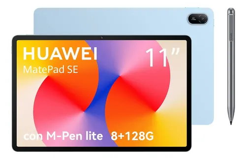 Tablet Huawei Matepad Se 11 Wifi 8+128gb Azul Con Lápiz Color Azul Claro