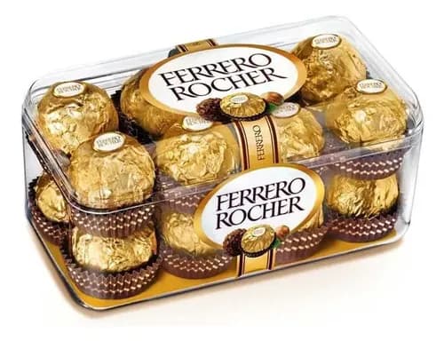 Ferrero Rocher Chocolate con avellanas 16 Pz 200g