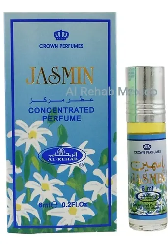 Jasmin Perfume Arabe Al-Rehab Roll on 6 ml