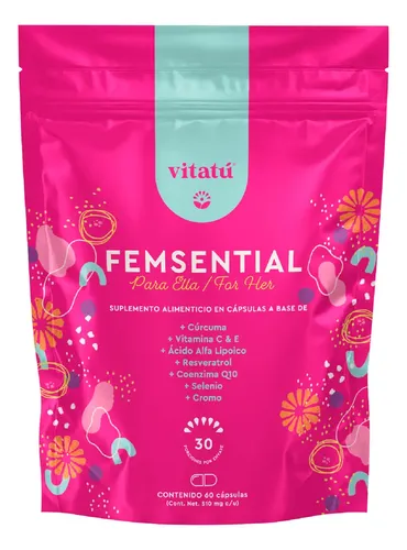 Vitatú | Femsential Suplemento Para Mujer, Balance Femenino Sabor Sin sabor