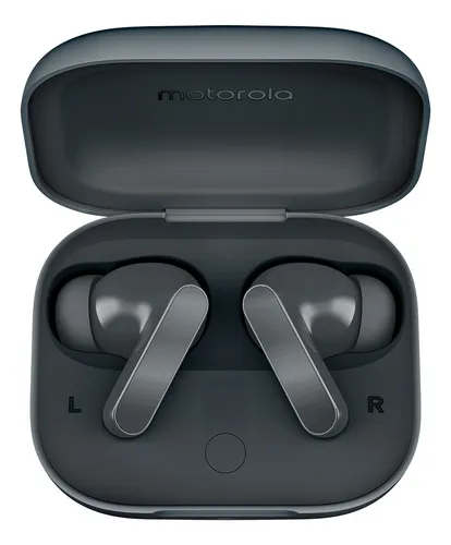 Audífonos Moto Buds Bass Con Cancelación De Ruido Negro