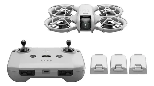 DJI Neo Pack Vuela Más, dron mini con cámara 4K UHD para adultos, Foto de 12MP, 135 g dron que vuela siguiéndote, despega desde la mano, seguimiento de objetivos, QuickShots, vídeo estabilizado