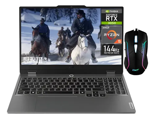 Laptop Gamer Lenovo Loq Rtx 3050 Ryzen 5 16g 1.5tb Mouse Dxt