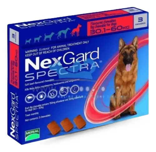 Premio P/ Perro Sp Ectr Ha Xl3 30-60 K Rojo