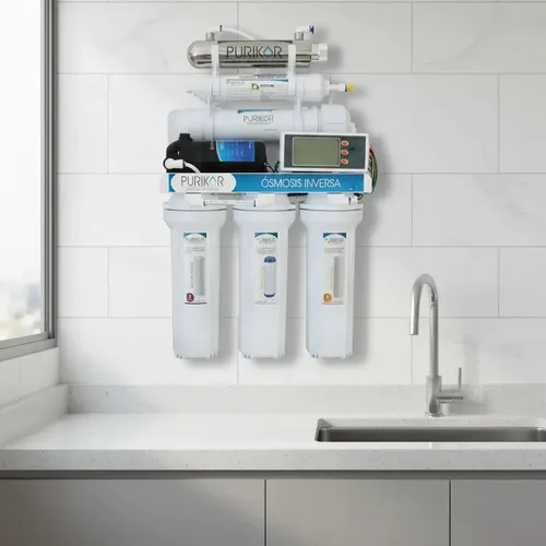 Purificador de agua Purikor PKRO100-6UVPM blanco -