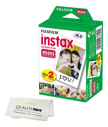 Película Instantánea Fujifilm Instax Mini 20 Hojas Con