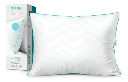 Sognare® Almohada Fussion tamaño estándar relleno suave lavable e hipoalergénica