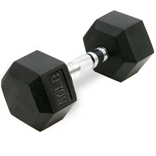 Mancuerna 50 Lb 22.67 Kg Hexagonal Pesa Individual Ergonomica