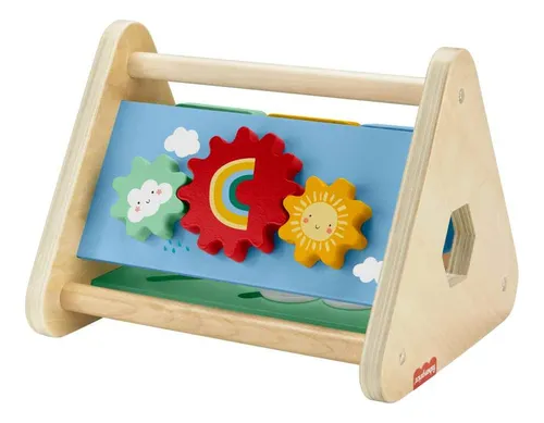 Fisher-price Juguete Triángulo De Actividades De Madera