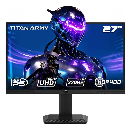 Monitor Gamer Titan Army P2712 V Fast Ips Uhd 3840*2160@160hz/1920*1080@320hz 1ms (gtg) Freesync Hdr400