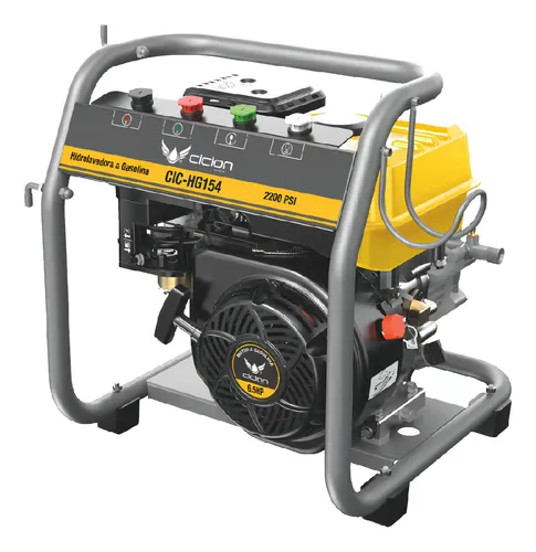 Hidrolavadora Ciclon HG154 Gasolina 2200 PSI 6.5 HP con Pistola y Lanza