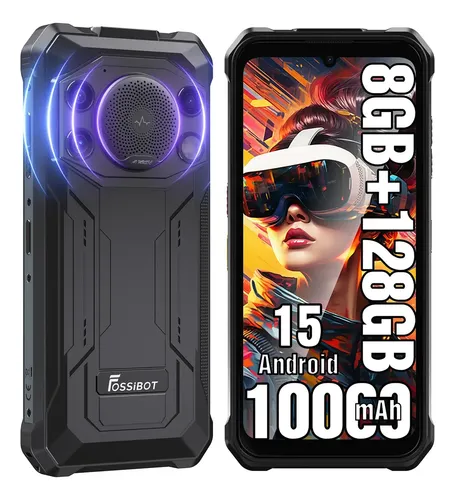 Fossibot F110 L Dual Sim Resistant Phone 128 Gb Ram 8(4+4)GB Negro