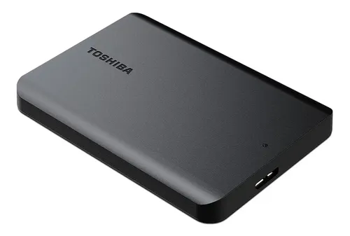 Disco Externo Toshiba Canvio 2tb Black Usb 3.0 Hdtb520xk3aa Color Negro