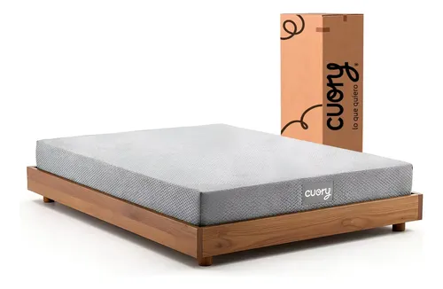 Colchón Individual Ortopédico Cuory Memory Foam Pillow Top 190x99 cm