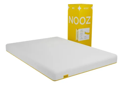 Colchón En Caja Individual Nooz Essential 14 Cm Alto Confort Blanco