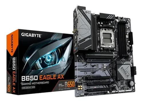 Tarjeta Madre Gigabyte B650 Eagle Ax Socket Am5 Color Negro