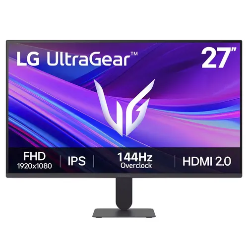 Monitor Gamer 27 Pulgadas LG Ultragear Pantalla Full Hd Ips Overclock De 144 Hz, Compatible Con Nvidia G-sync 99%, Tiempo de Respuesta 1ms