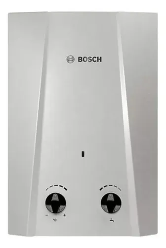 Calentador De Agua Instantáneo De Paso A Gas LP, 5 Litros Por Minuto, Para 1 Regadera, Triple Sistema De Seguridad, Easy 5, Marca Bosch